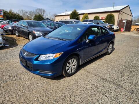 2012 Honda Civic for sale at Central Jersey Auto Trading in Jackson NJ