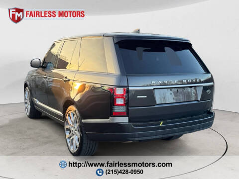 2017 Land Rover Range Rover Supercharged