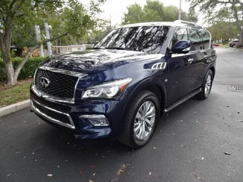2017 Infiniti QX80 for sale at DONNY MILLS AUTO SALES in Largo FL