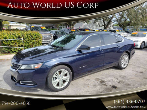 2019 Chevrolet Impala for sale at Auto World US Corp in Plantation FL