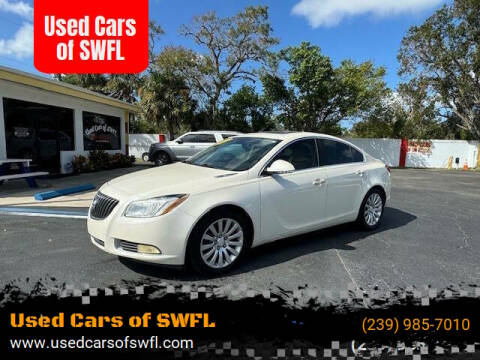 2012 Buick Regal for sale at Used Cars of SWFL in Fort Myers FL