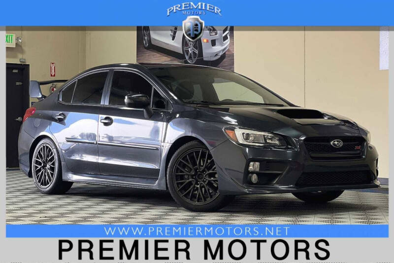 2016 Subaru WRX for sale at Premier Motors in Hayward CA