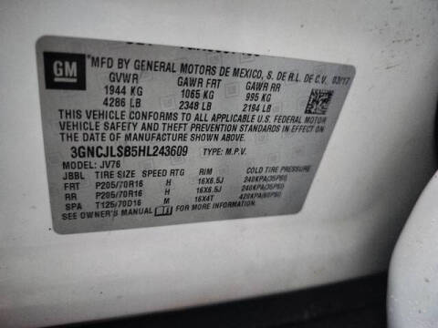 2017 Chevrolet Trax LT