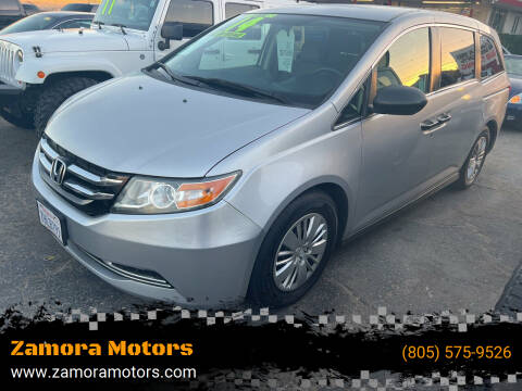 2014 Honda Odyssey for sale at ZAMORA MOTORS in Oxnard CA