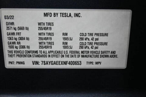 2022 Tesla Model Y Long Range