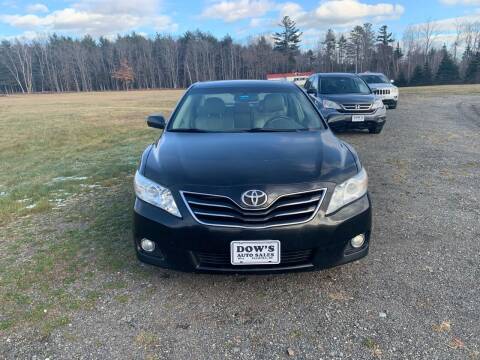 2010 Toyota Camry for sale at DOW'S AUTO SALES in Palmyra ME