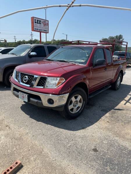 2008 Nissan Frontier for sale at LEE AUTO SALES in McAlester OK