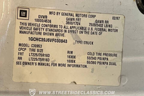 1997 Chevrolet C/K 3500 Series