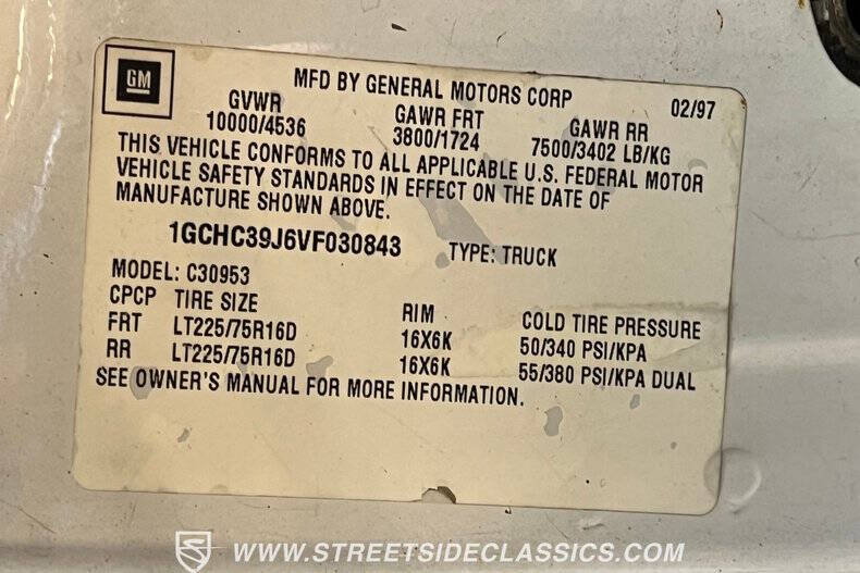 1997 Chevrolet C/K 3500 Series