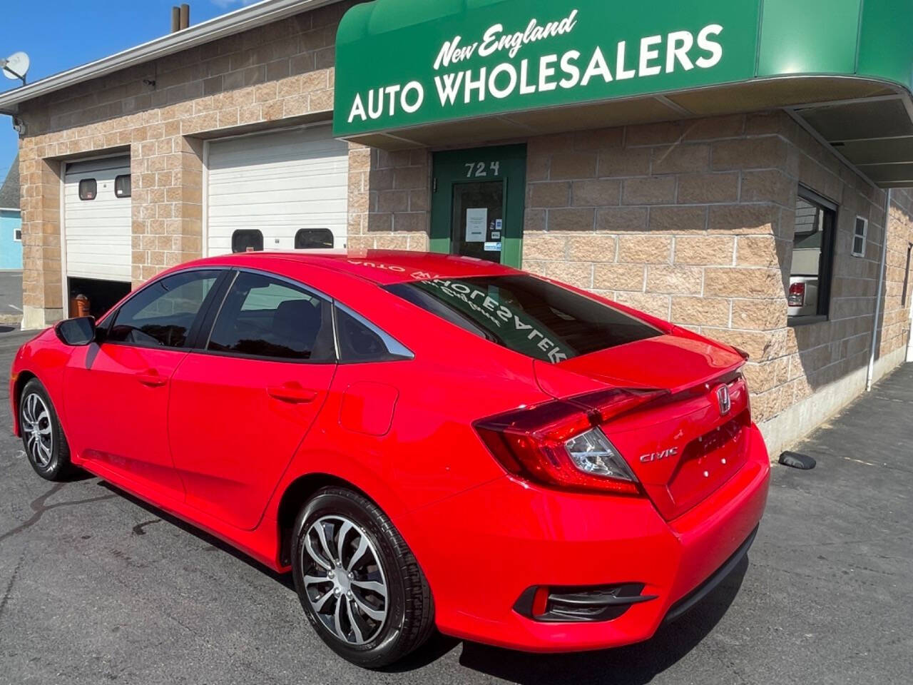 2016 Honda Civic for sale at New England Wholesalers in Springfield, MA