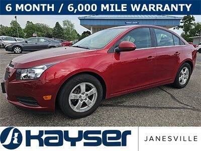 2012 Chevrolet Cruze for sale at Kayser Motorcars in Janesville WI