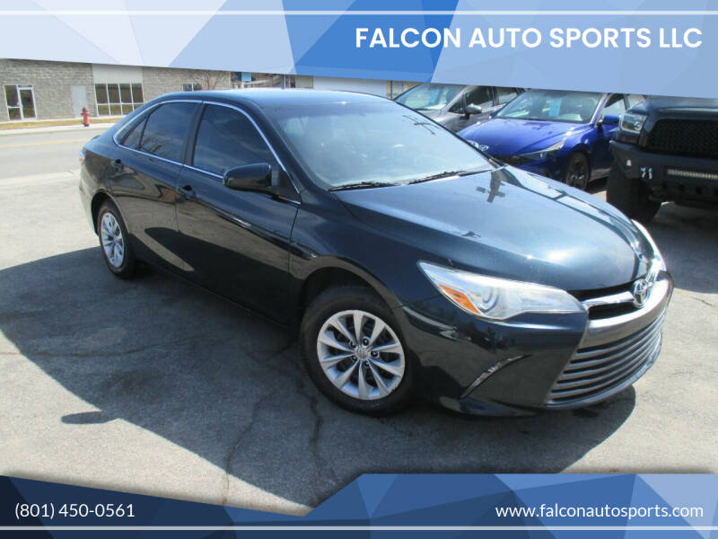 2016 Toyota Camry for sale at Falcon Auto Sports LLC in Murray UT