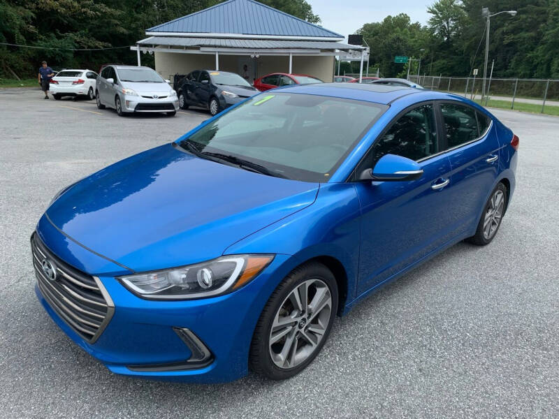 2017 Hyundai Elantra for sale at AMANA AUTO SALES in Greensboro NC