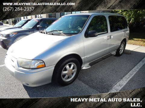 2002 Nissan Quest for sale at HEAVY METAL AUTO SALES, LLC. in Lemoyne PA