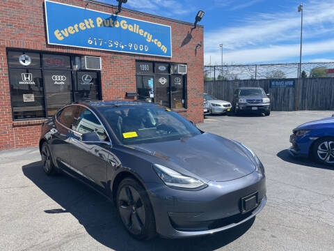 2018 Tesla Model 3 for sale at Everett Auto Gallery in Everett MA