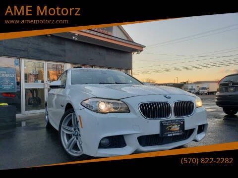 2012 BMW 5 Series for sale at AME Motorz in Wilkes Barre PA
