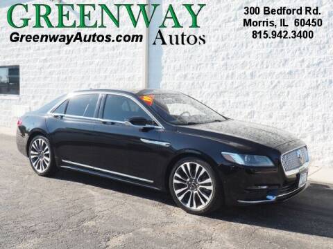 2019 Lincoln Continental for sale at Greenway Automotive GMC in Morris IL