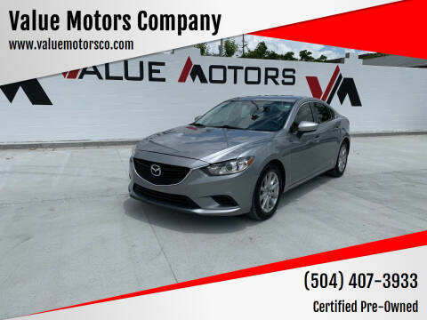 2015 Mazda MAZDA6 for sale at Value Motors Company in Marrero LA