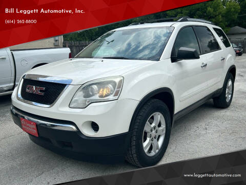 2011 GMC Acadia for sale at Bill Leggett Automotive, Inc. in Columbus OH
