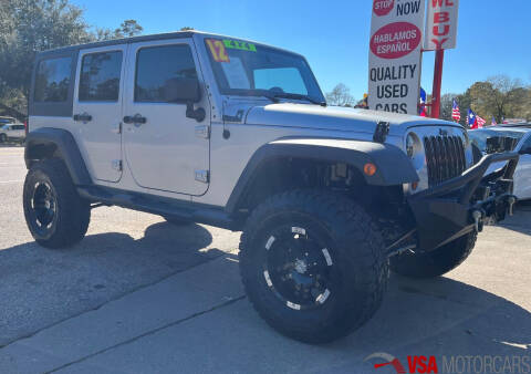 2012 Jeep Wrangler Unlimited for sale at VSA MotorCars in Cypress TX