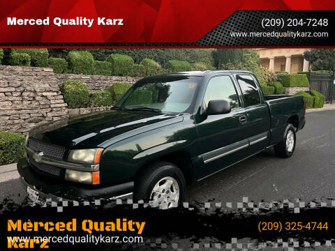 2003 Chevrolet Silverado 1500 for sale at Merced Quality Karz in Merced CA