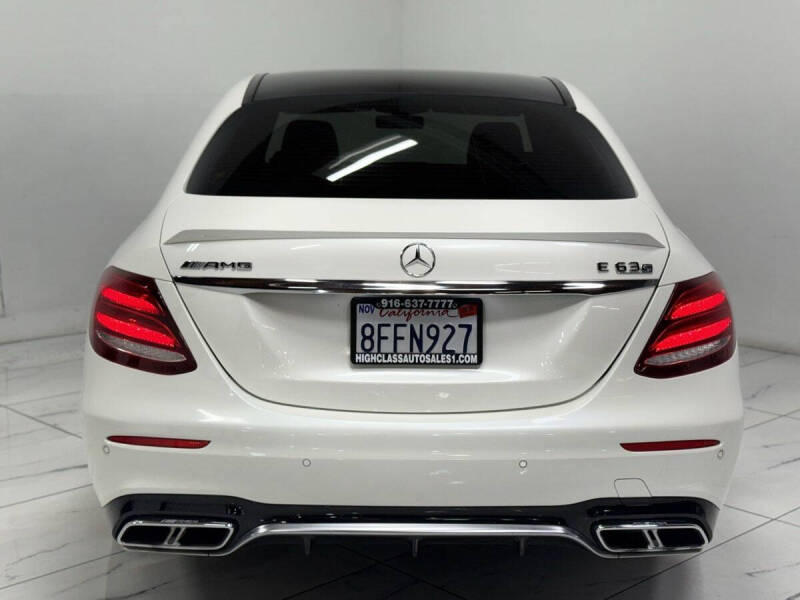 2018 Mercedes-Benz E-Class AMG E 63 S
