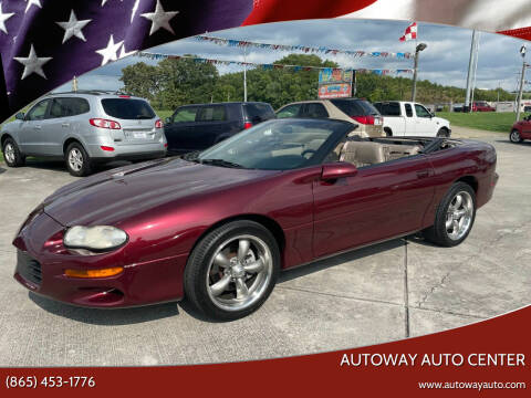 2001 Chevrolet Camaro for sale at Autoway Auto Center in Sevierville TN