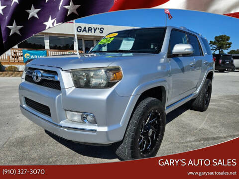 2010 Toyota 4Runner for sale at Gary's Auto Sales in Sneads Ferry NC