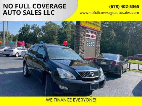 2009 Lexus RX 350 for sale at NO FULL COVERAGE AUTO SALES LLC in Austell GA
