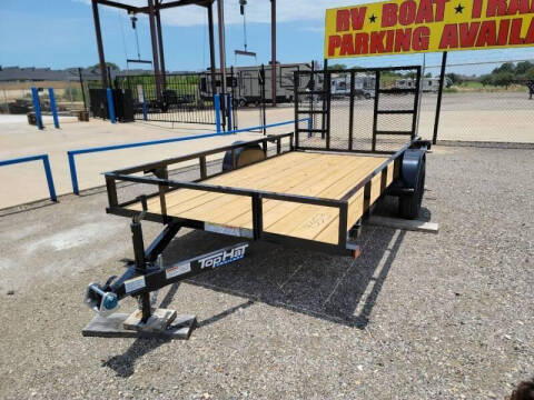 2023 Top Hat Trailers 83x12 UT for sale at TX PREMIER TRAILERS LLC - Inventory For Sale in Flint TX