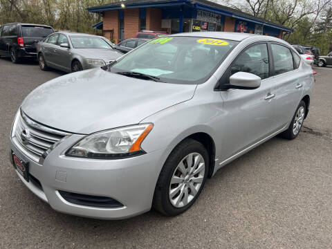 2014 Nissan Sentra for sale at CENTRAL AUTO GROUP in Raritan NJ