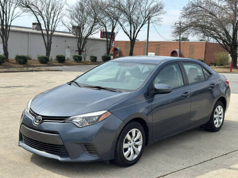 2016 Toyota Corolla for sale at Triple A's Motors in Greensboro NC