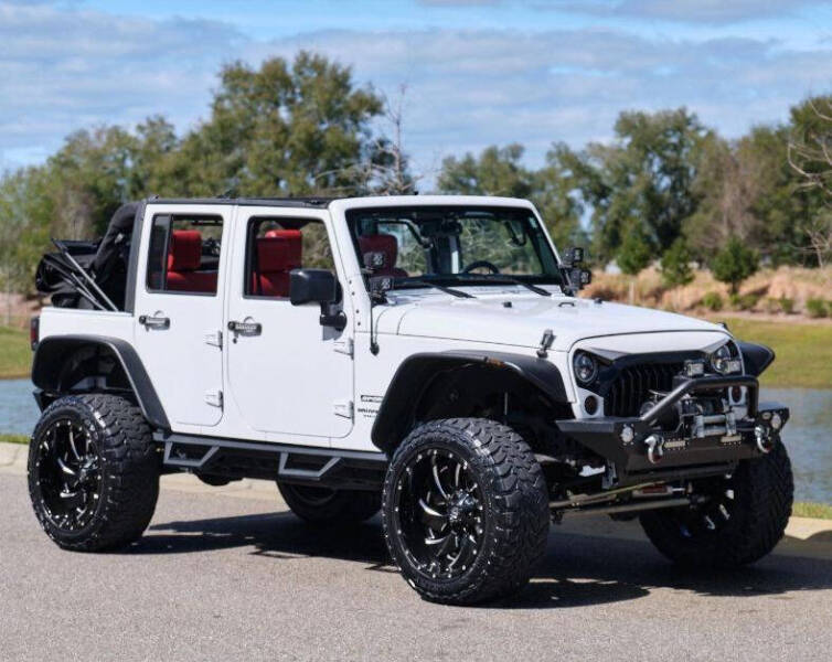 2015 Jeep Wrangler for sale at Haggle Me Classics in Hobart IN