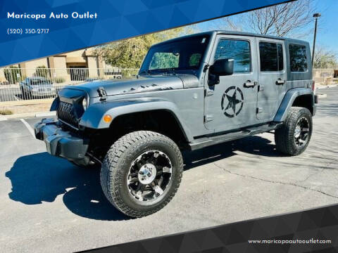 2008 Jeep Wrangler Unlimited for sale at Maricopa Auto Outlet in Maricopa AZ