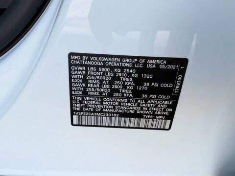 2021 Volkswagen Atlas Cross Sport V6 SE R-Line