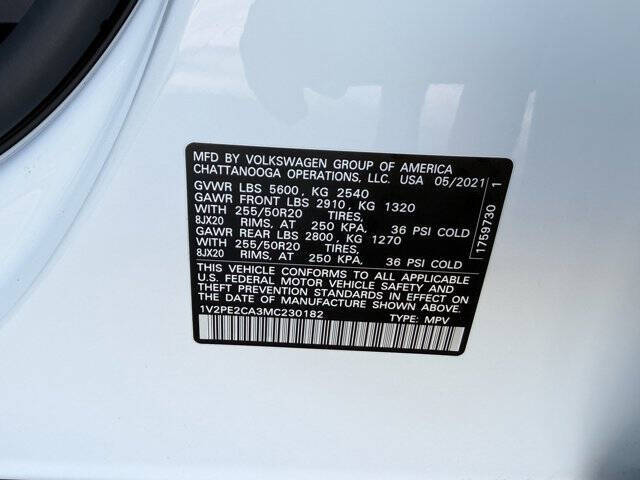 2021 Volkswagen Atlas Cross Sport V6 SE R-Line