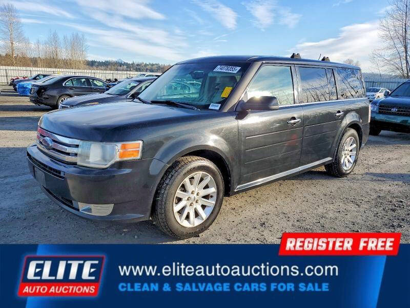 Black 2010 Ford Flex SEL AWD SEL 4dr Crossover 1