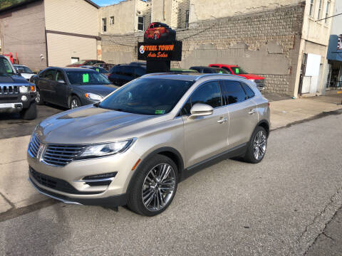 2015 Lincoln MKC for sale at STEEL TOWN PRE OWNED AUTO SALES in Weirton WV