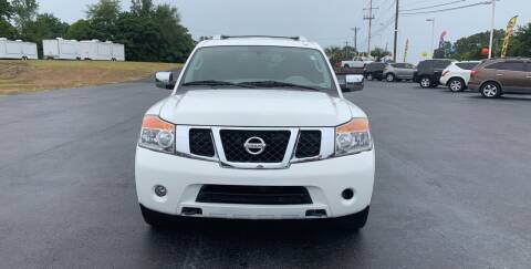 2012 Nissan Armada for sale at Rock 'N Roll Auto Sales in West Columbia SC