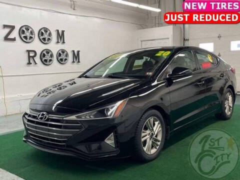 2020 Hyundai Elantra for sale at First City Cars and Trucks - Rochester Lot in Rochester NH