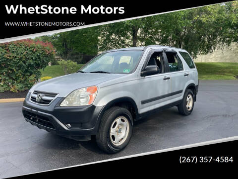 2004 Honda CR-V for sale at WhetStone Motors in Bensalem PA