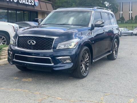2017 Infiniti QX80 for sale at Queen City Auto Sales in Charlotte NC