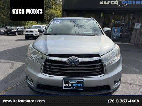 2015 Toyota Highlander Hybrid Limited