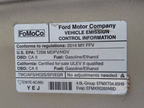 2014 Ford E-Series E-250