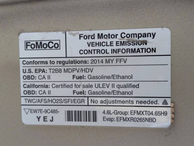 2014 Ford E-Series E-250