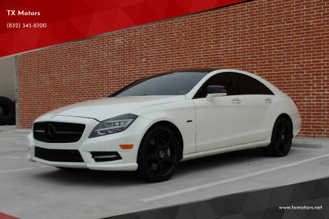 2012 Mercedes-Benz CLS for sale at TX Motors in Houston TX