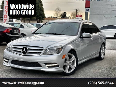 2011 Mercedes-Benz C-Class for sale at Worldwide Auto Group in Auburn WA