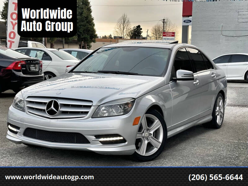 2011 Mercedes-Benz C-Class for sale at Worldwide Auto Group in Auburn WA