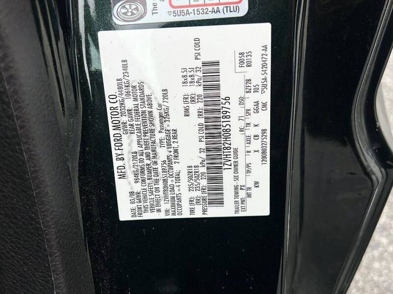 2008 Ford Mustang