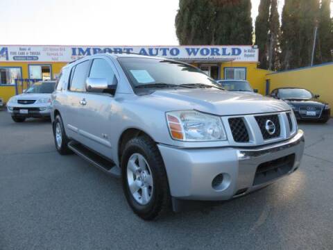 2007 Nissan Armada for sale at Import Auto World in Hayward CA